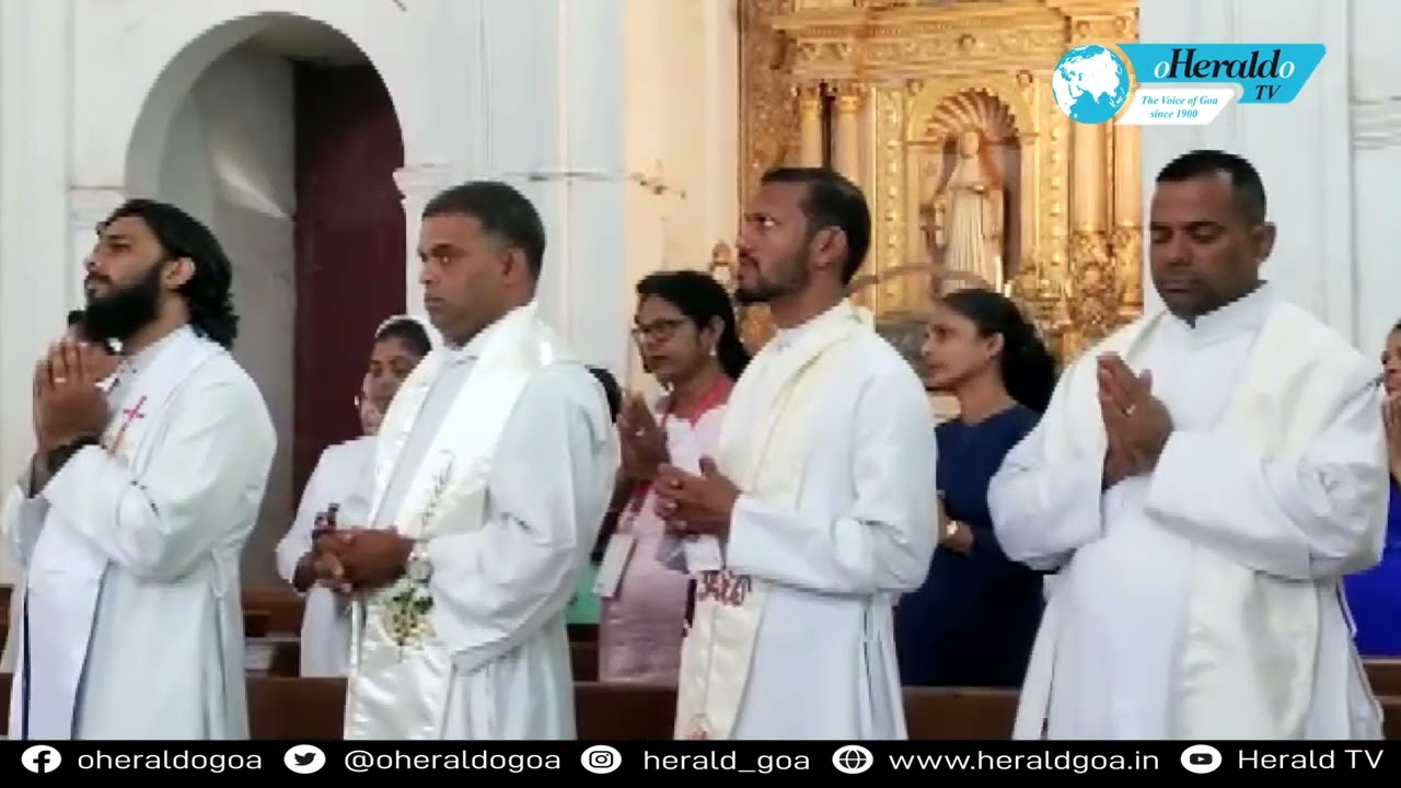 Blessing of Oil at Se Cathedral Church, Old Goa