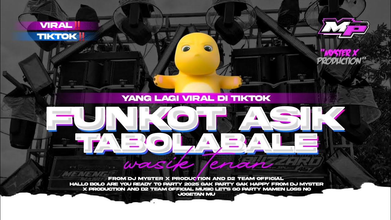 DJ FUNKOT TABOLA BALE REMIX VIRAL FYP TIKTOK | MYSTER X PRDCTN