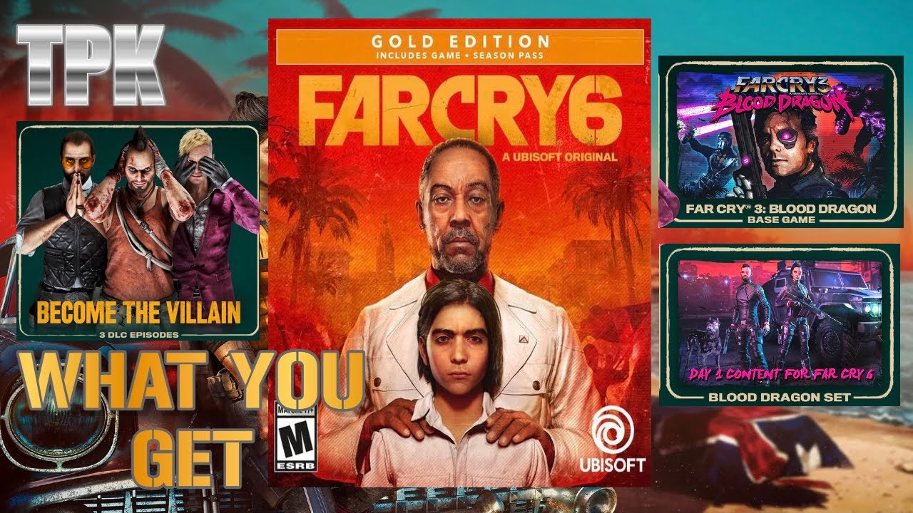 Far Cry 6 Gold Edition - What You Get/Unboxing + Pre-Order Bonus 🔫