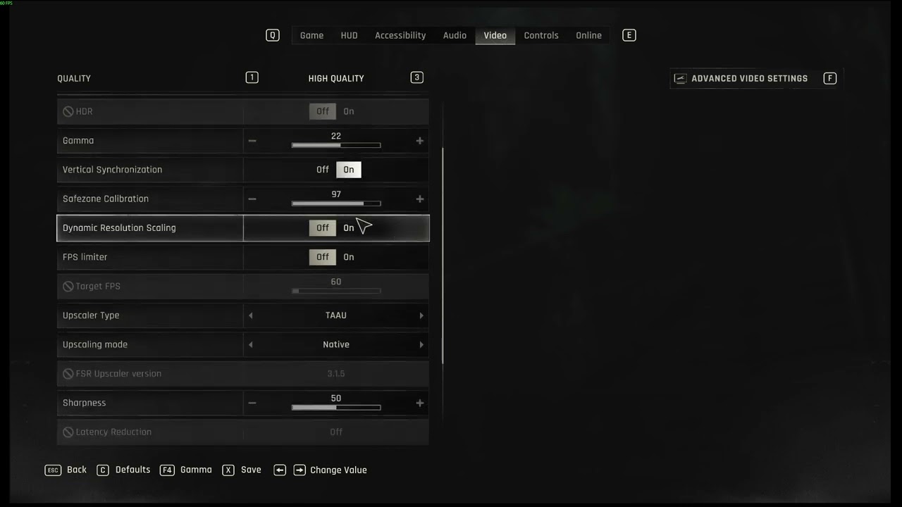 Dying Light: The Beast - Choose Quality Preset