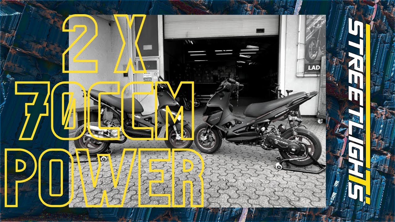 2x 70ccm Gilera Runner 2Fast und Malossi Testa Rossa . Aus Freude am Tuning erbaut. Streetlights.de
