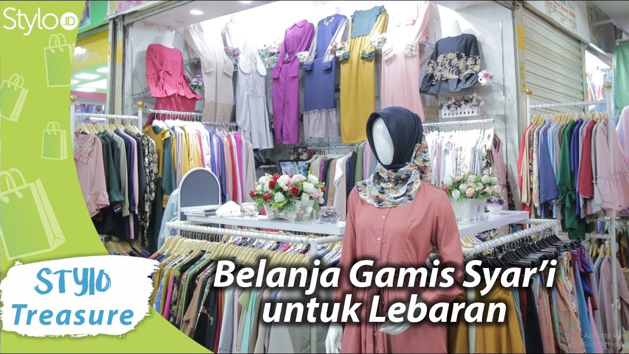 Belanja Model Baju Muslim Gamis Syar'i di PGC Cililitan | Hijab Lebaran Ramadan 2019