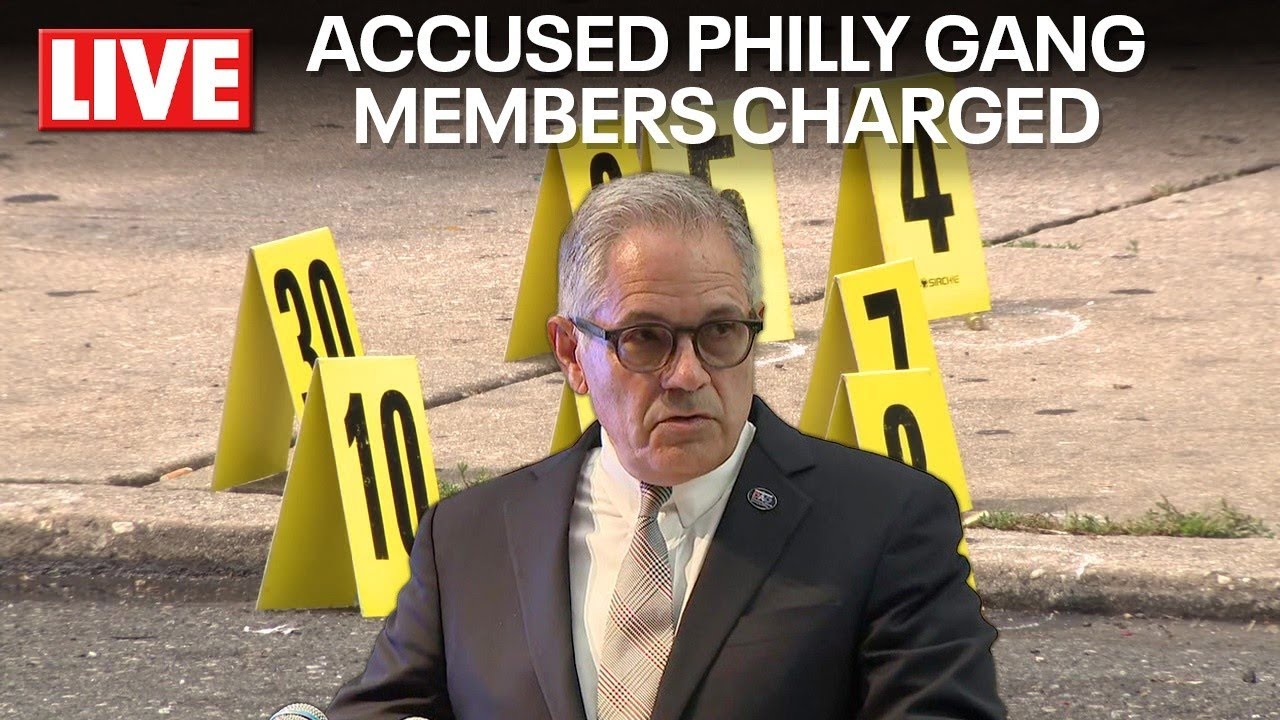 LIVE 🔴 Accused gang members charged in Philly shooting
