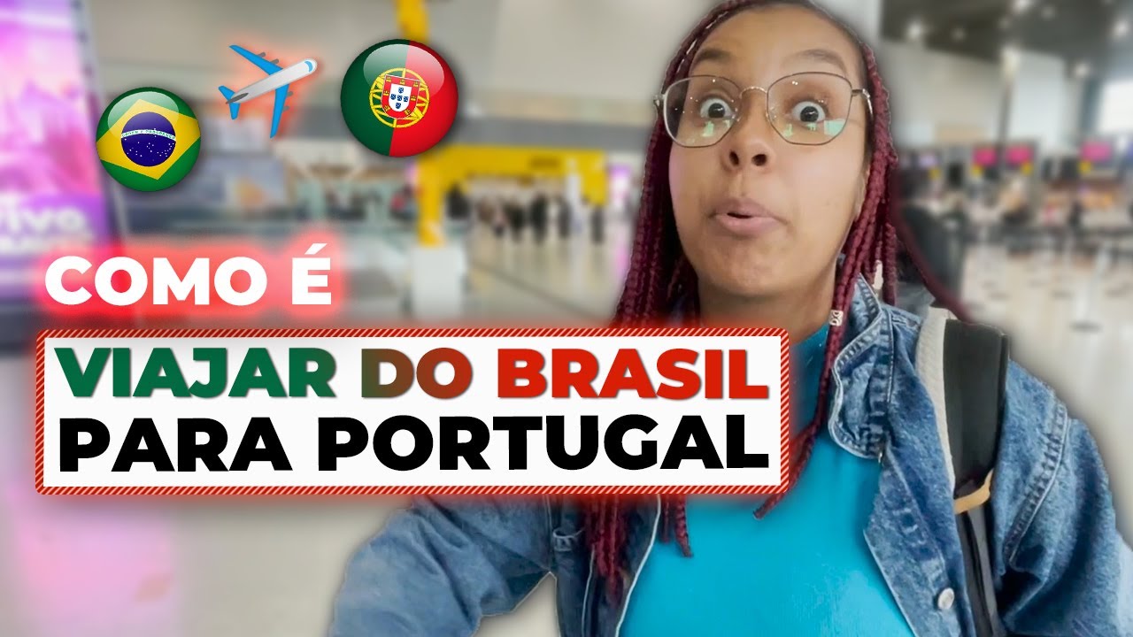 VOO BARATO DO BRASIL PARA PORTUGAL: passando na imigração, avião
