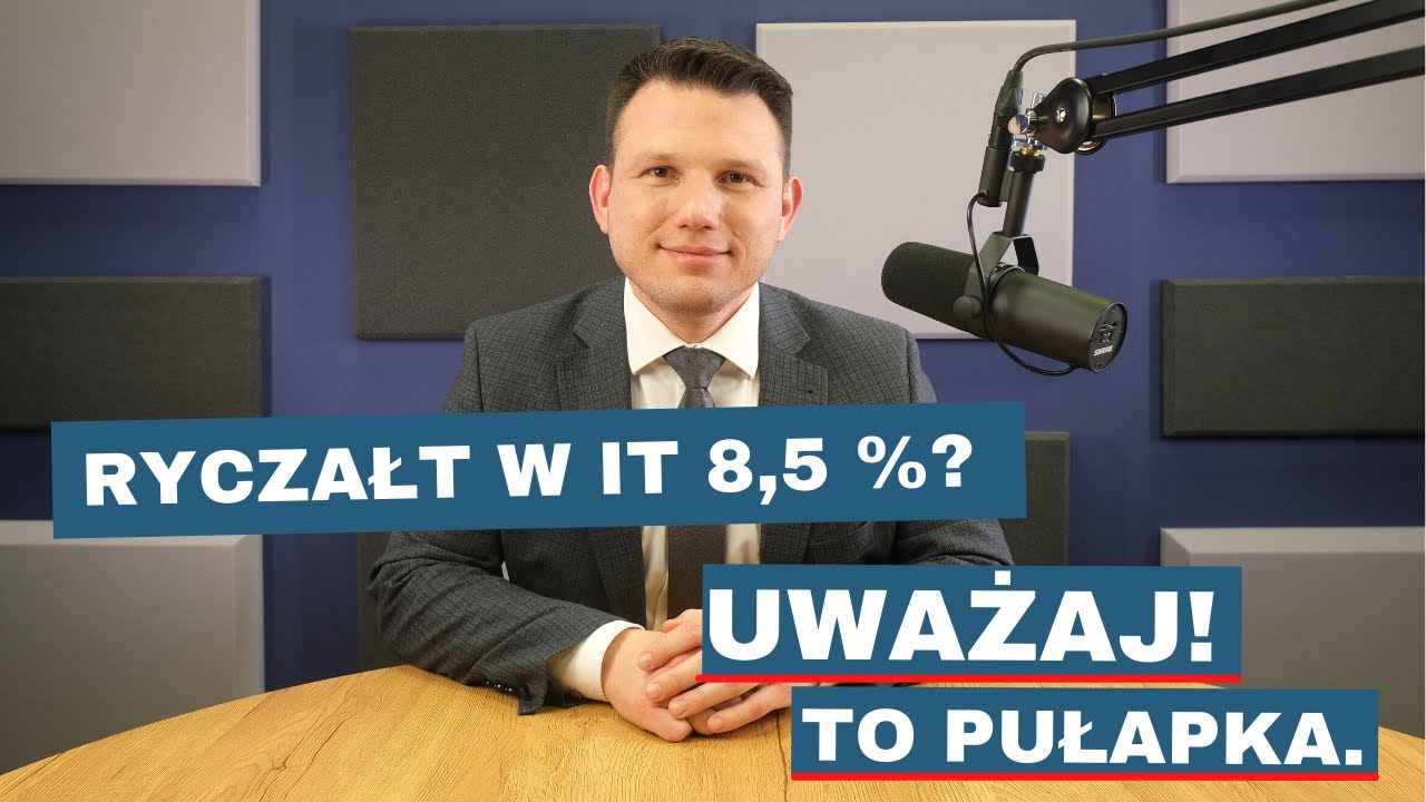 Ryczałt w IT 8,5%? Uważaj! To pułapka.