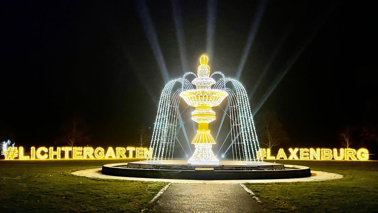 Illumina - Rundgang durch den Lichtergarten im Schlosspark Laxenburg 11/2021
