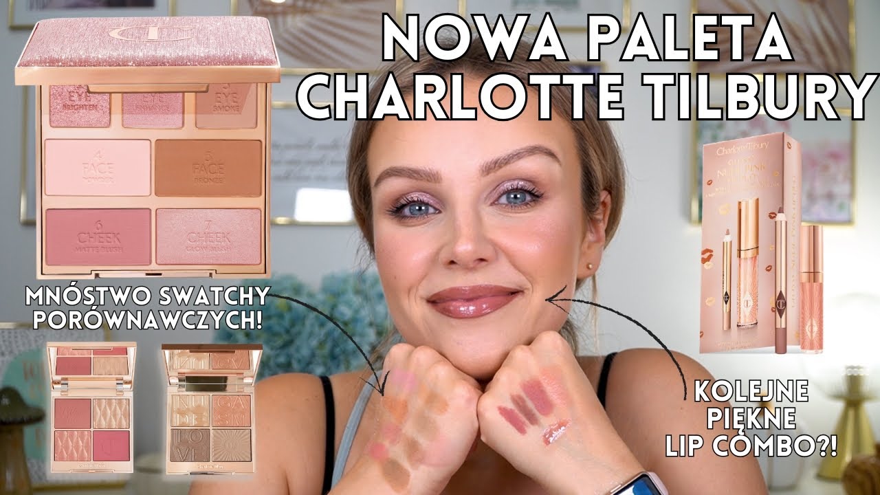 🔥 Nowa PALETKA Charlotte Tilbury! Iconic Nude + Pillow Talk 👄 -30% na zakupy 🔥