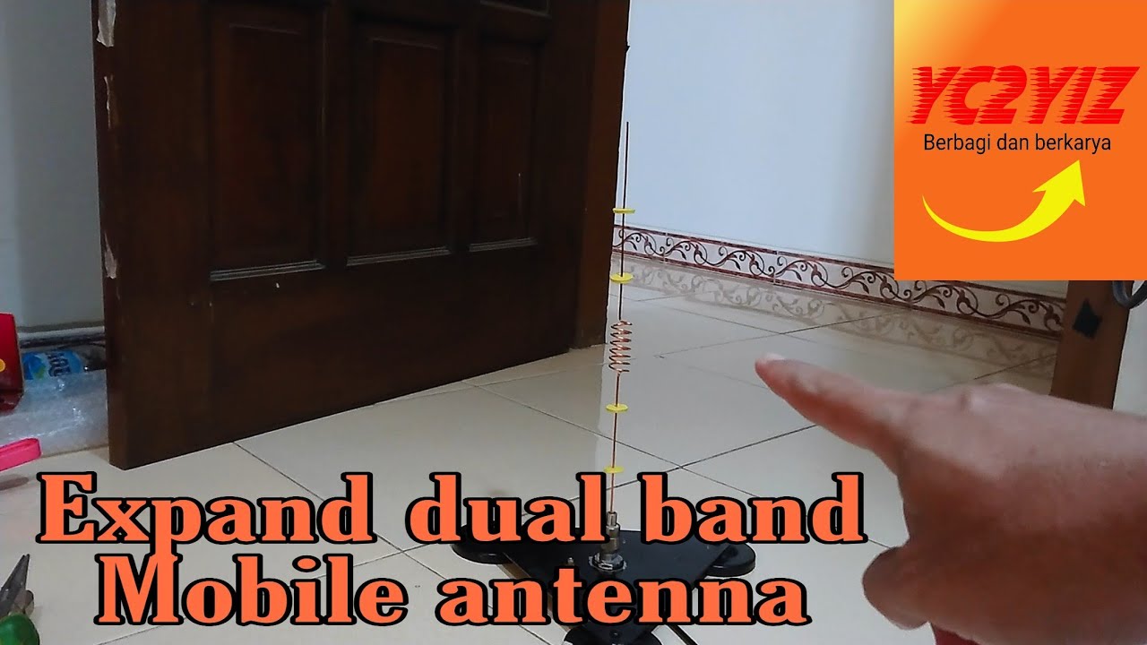 Dual band mobile antenna 144/430Mhz pro
