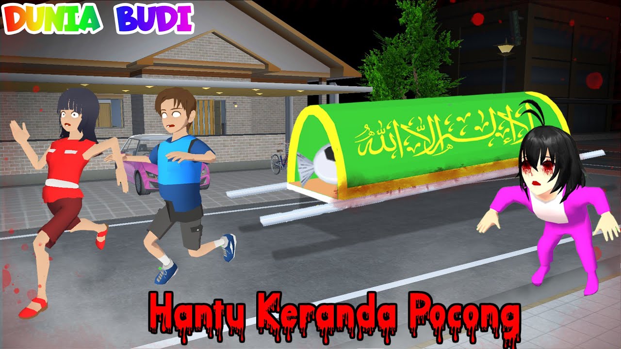 Yuta Mio Panik Hantu Keranda Pocong Muncul di Kota Sakura Kejar Baby Celine😱