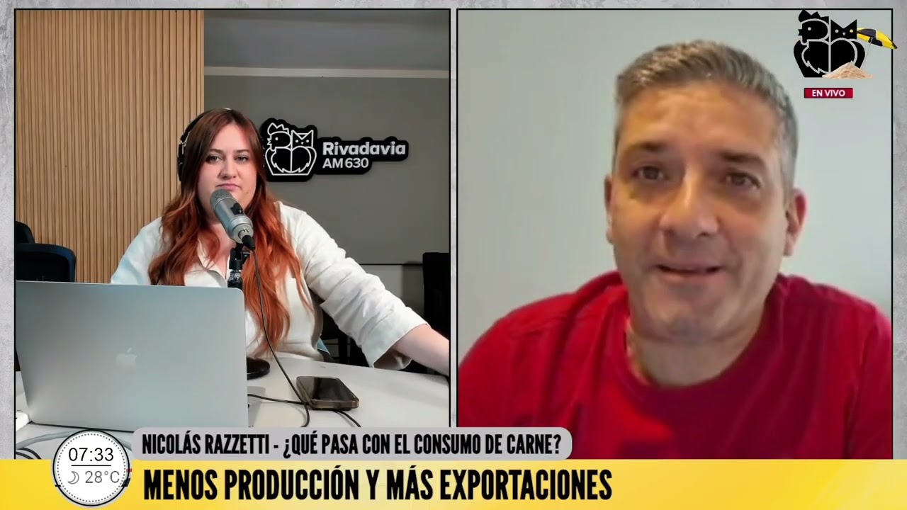 RivadaviaAgro | GANADERÍA: más exportaciones a EE.UU y la UE, menos consumo interno -Nico Razzetti