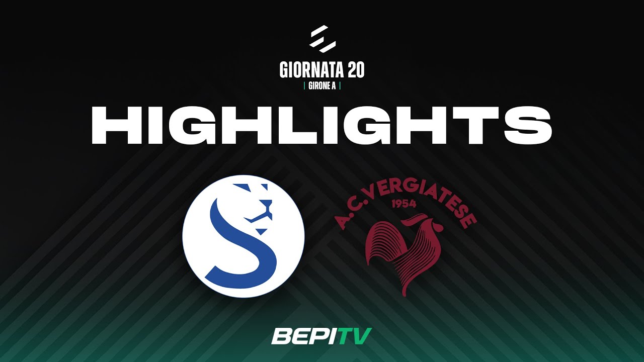 HIGHLIGHTS | Sedriano-Vergiatese 3-5 | GIORNATA 20