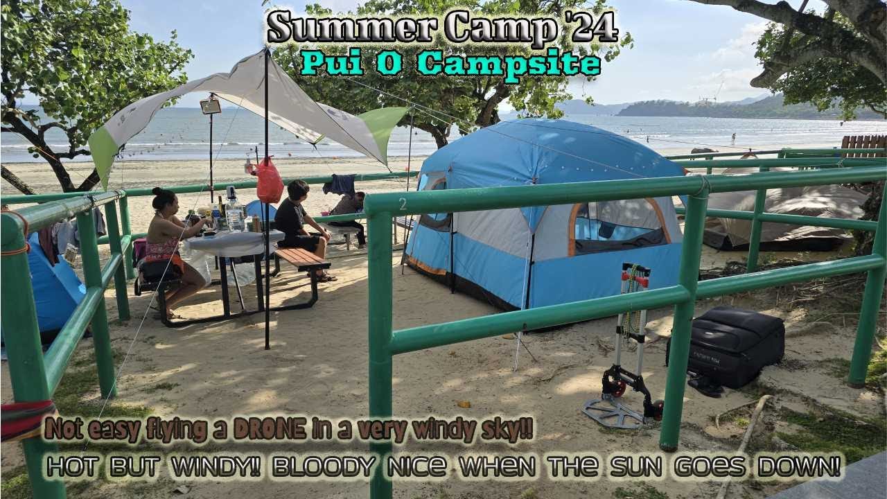 Hot Summer Family Camp '24 , Pui O Beach.