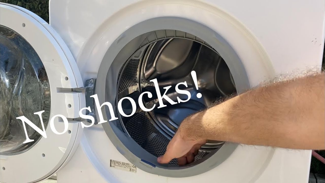 Stress test: Wash WITHOUT Shock Absorbers in Gorenje SensoCare! (Will it go wrong?)