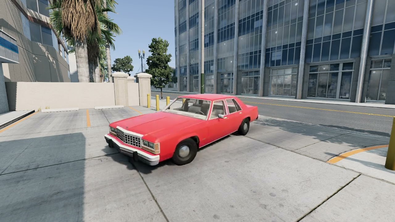 BeamNG.drive 1980s Police Chase Series Season 1 Episode 8: The City Test