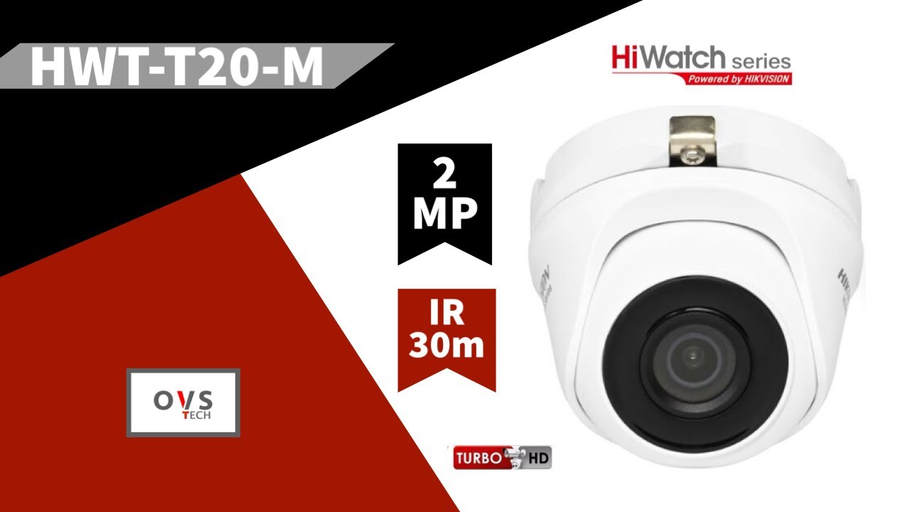 Hikvision Camera Hiwatch Series HWT-T20-M Turbo HD 2MP