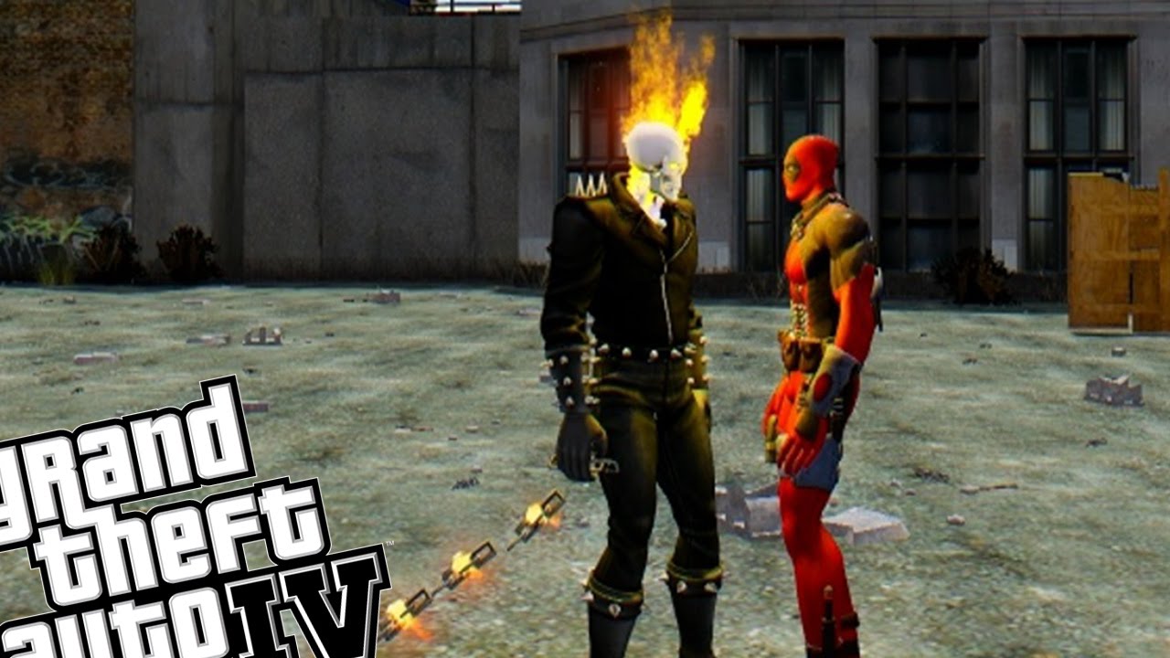 Deadpool vs Ghost Rider - Awesome Battle