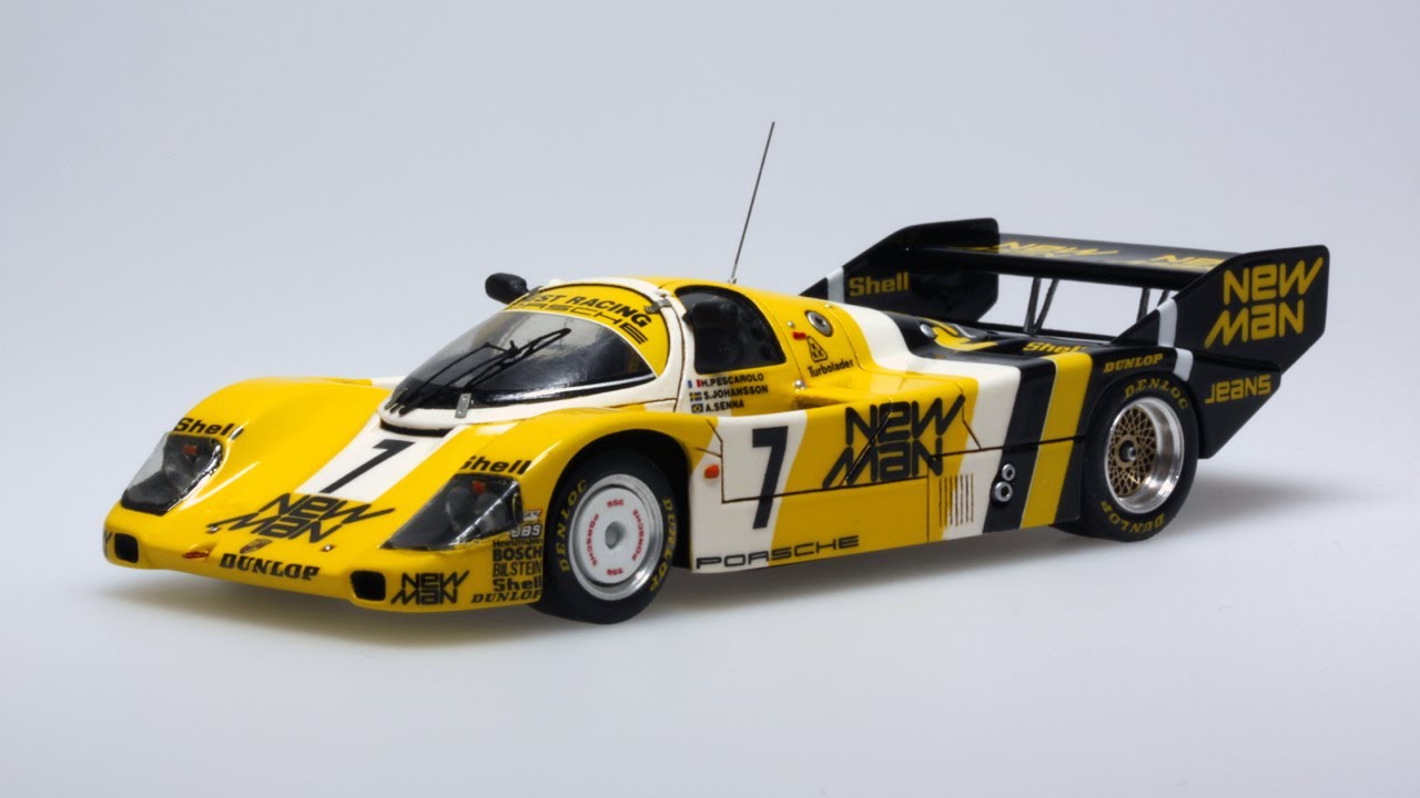 Building the 1:43 Provence Moulage Porsche 956 C