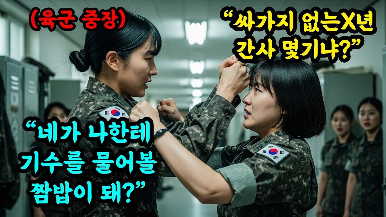 간호사관 몇 기냐   쓰리스타 아버지 빽 믿고 신입 괴롭힌 여군    신입 생도의 '진짜정체'를 알고 쓰리스타 아버지가 무릎을 꿇었습니다  #오디오북