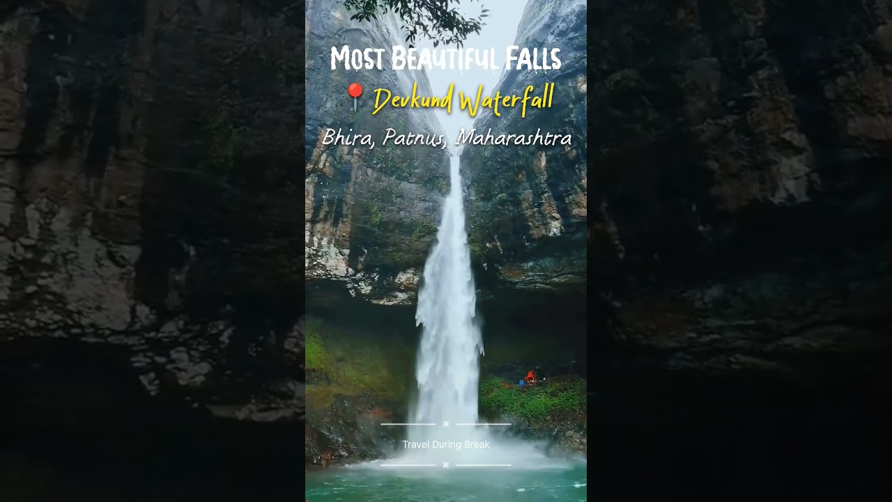 Maharashtra's Most Beautiful aur Adventures Waterfall || How to reach Devkund Waterfall Maharashtra