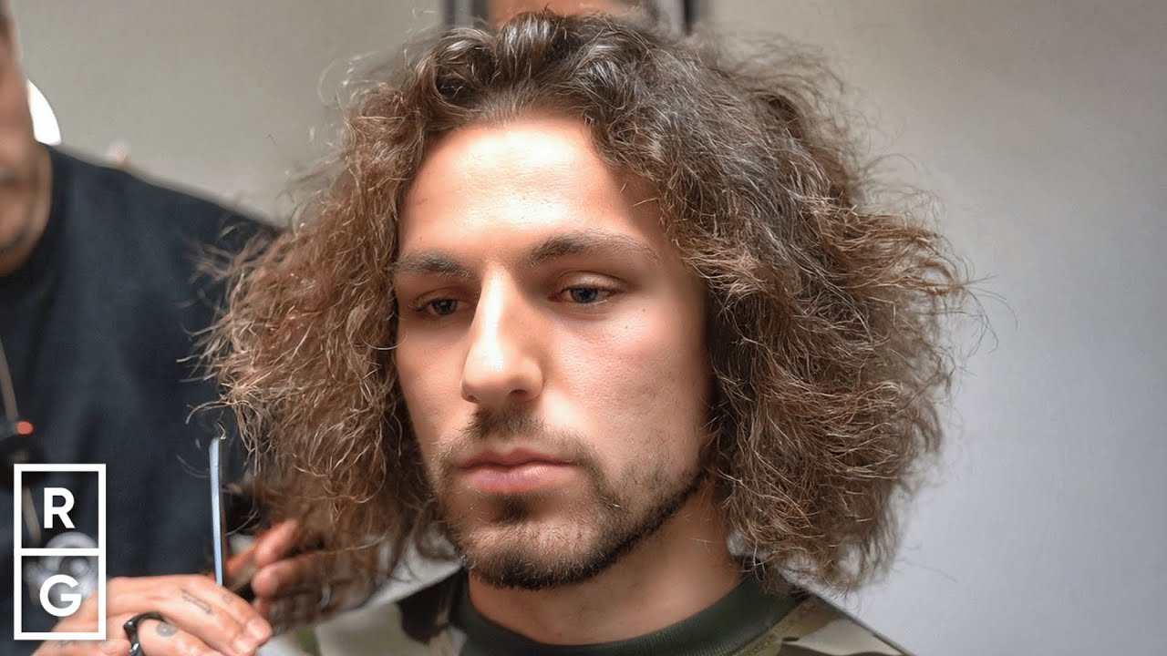 Military Haircut! LONG Curly Hair CUT OFF for the ARMY | Huge Haircut TRANSFORMATION