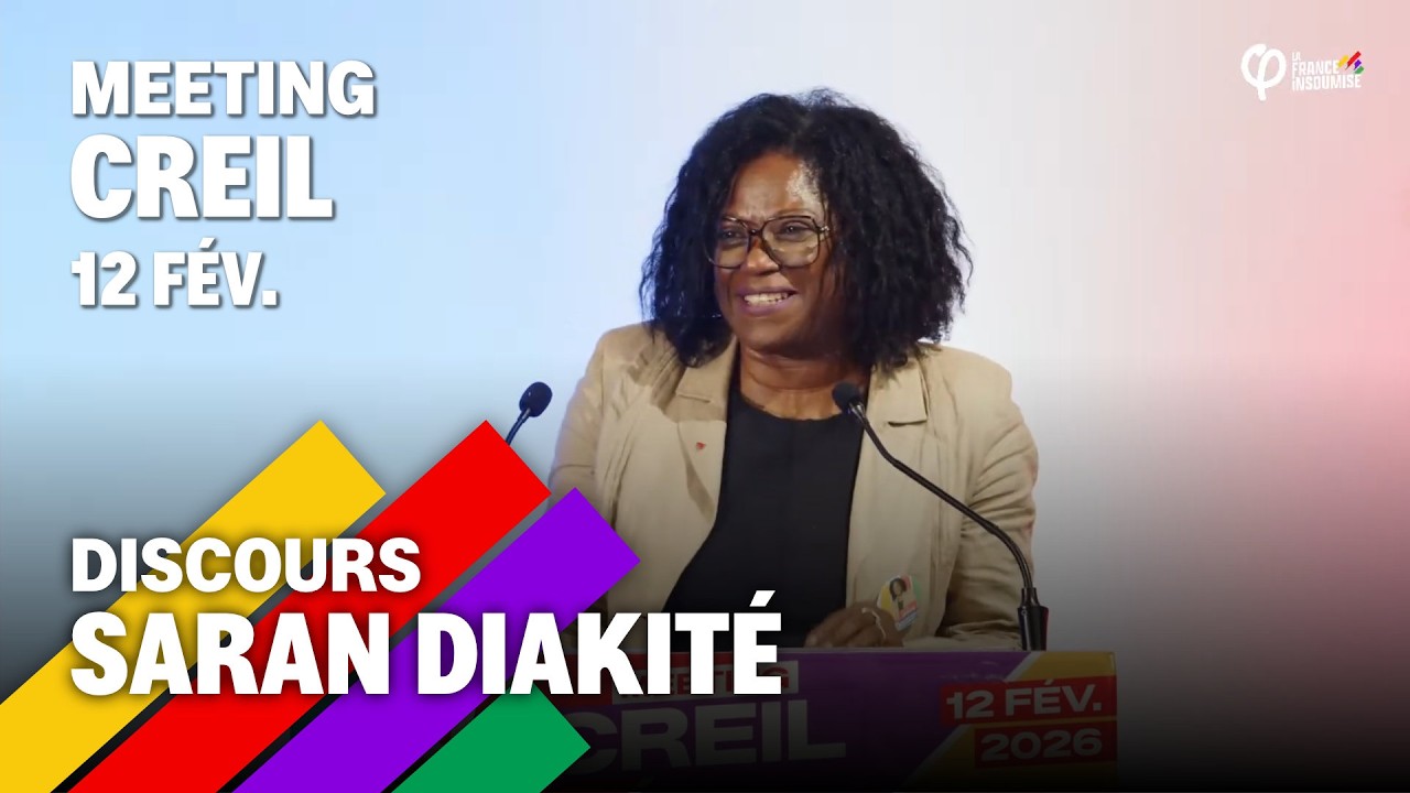 Discours de Saran Diakité - Meeting commun municipales 2026