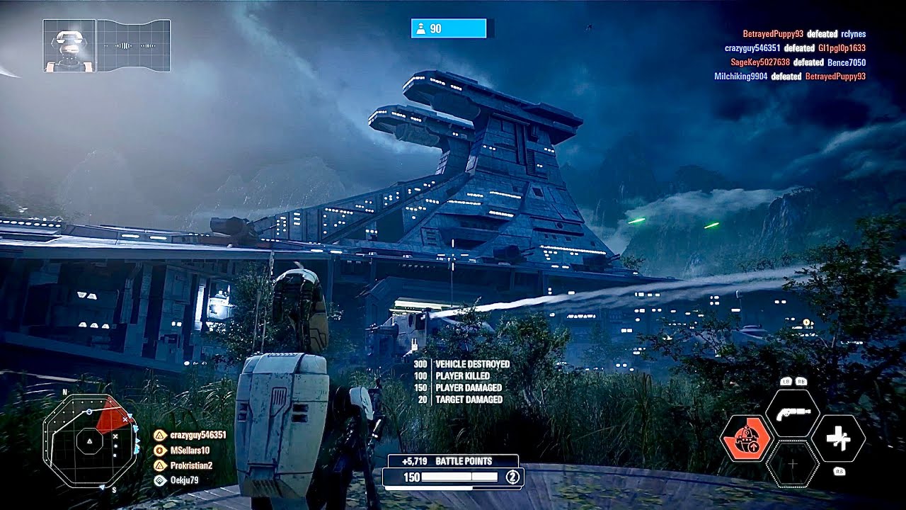 Star Wars Battlefront 2: Galactic Assault Gameplay (No Commentary)