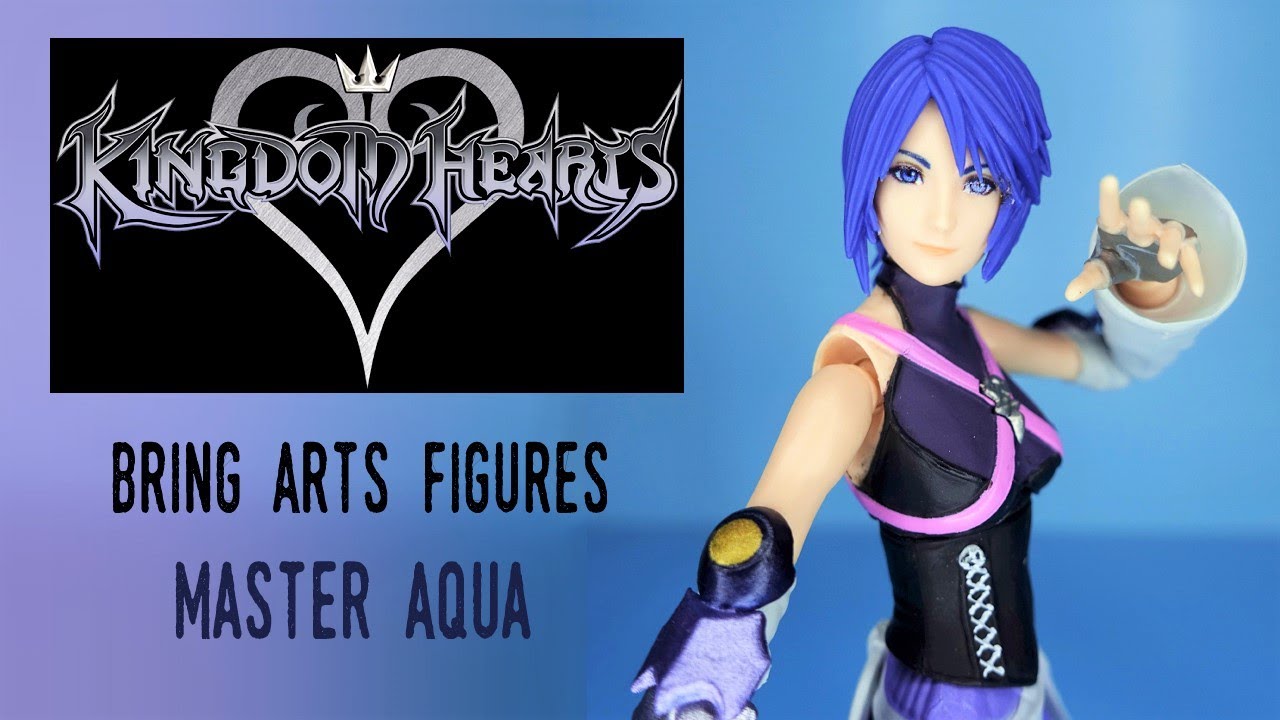 Kingdom Hearts Bring Arts Aqua!