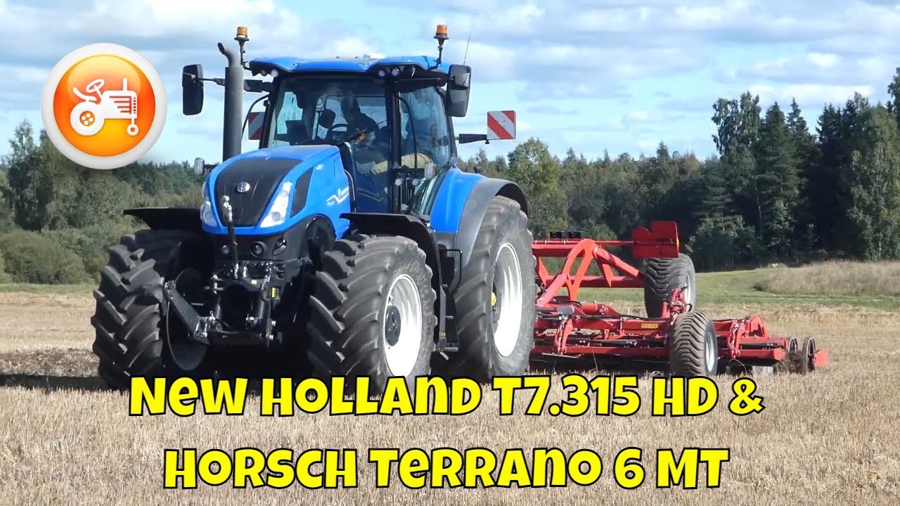 Machinery Presentations 2022 | New Holland T7.315 HD & Horsch Terrano 6 MT