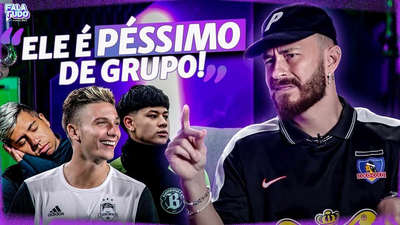 FRED ESCOLHE ENTRE JUNINHO MANELLA, VITOR LO E LUCANETA: 