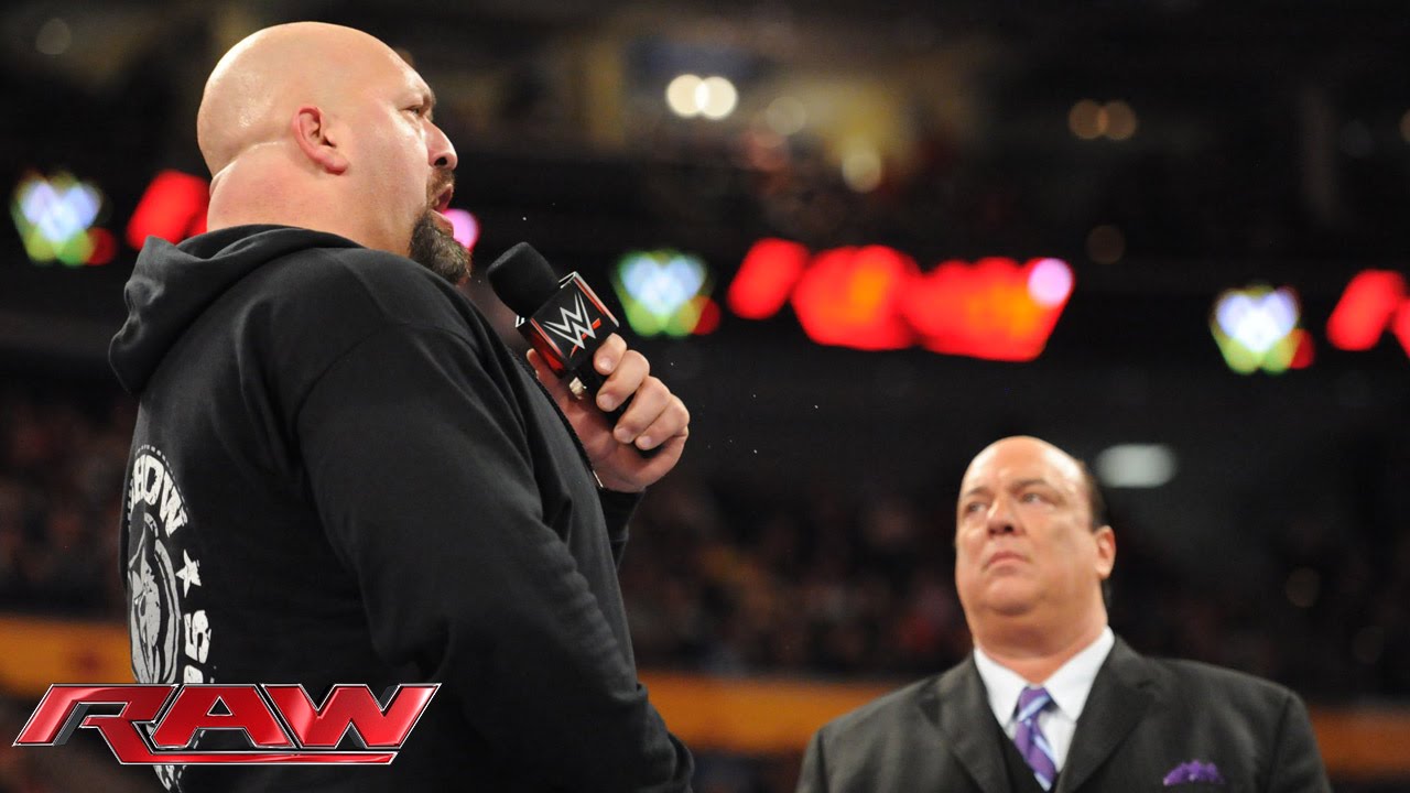 Биг Шоу заставляет Пола Хеймана задуматься о своём будущем: Raw, 28 сентября 2015 г.