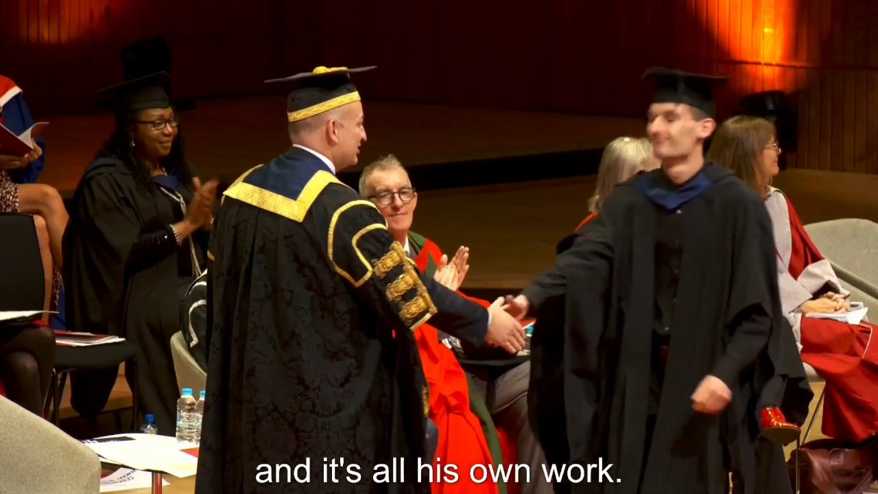 Thomas Graduates: Aspergers is no barrier in academia