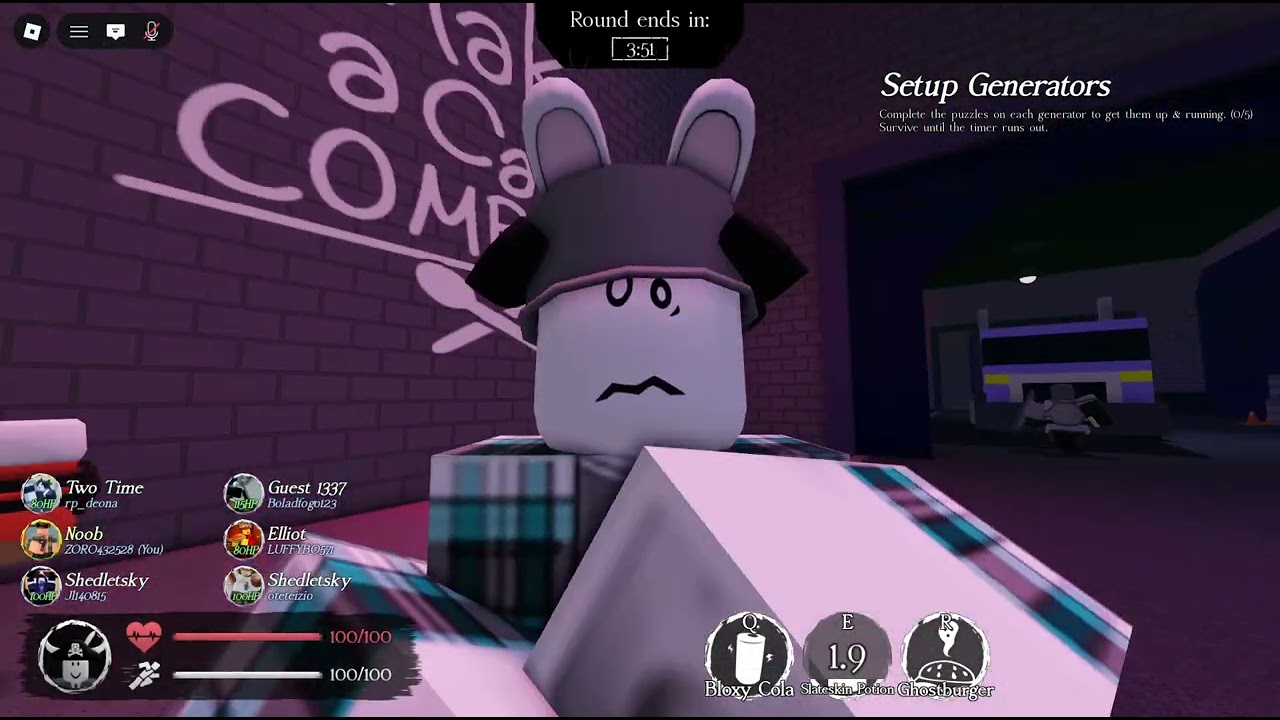 i caught a hacker in roblox forsaken!