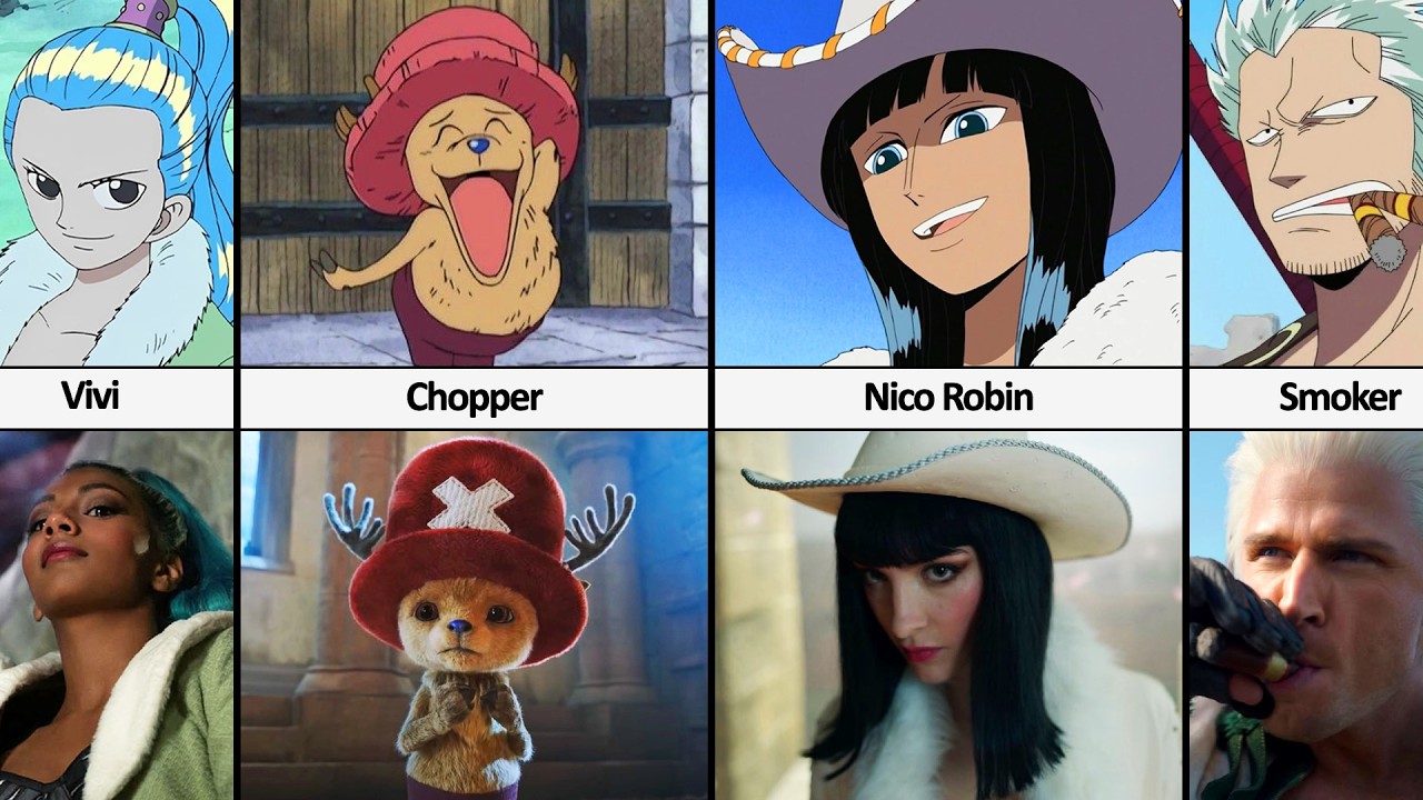 One Piece Netflix live action Season 2 VS One Piece Anime
