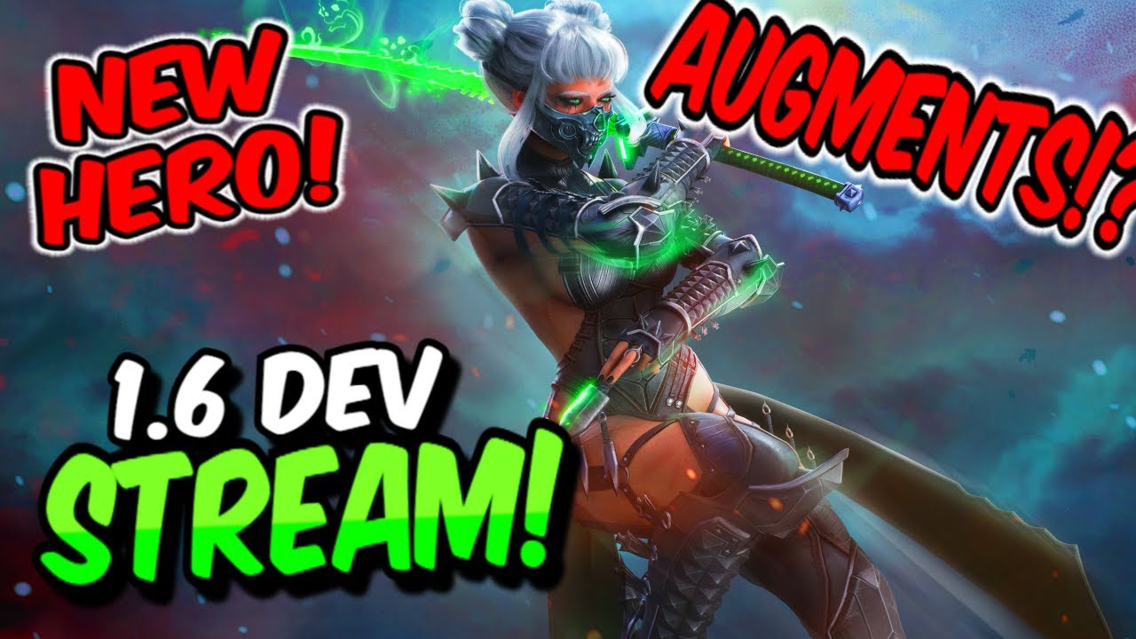 AUGMENT SYSTEM COMING TO PRED? NEW HERO!? - Predecessor 1.6 Dev Stream