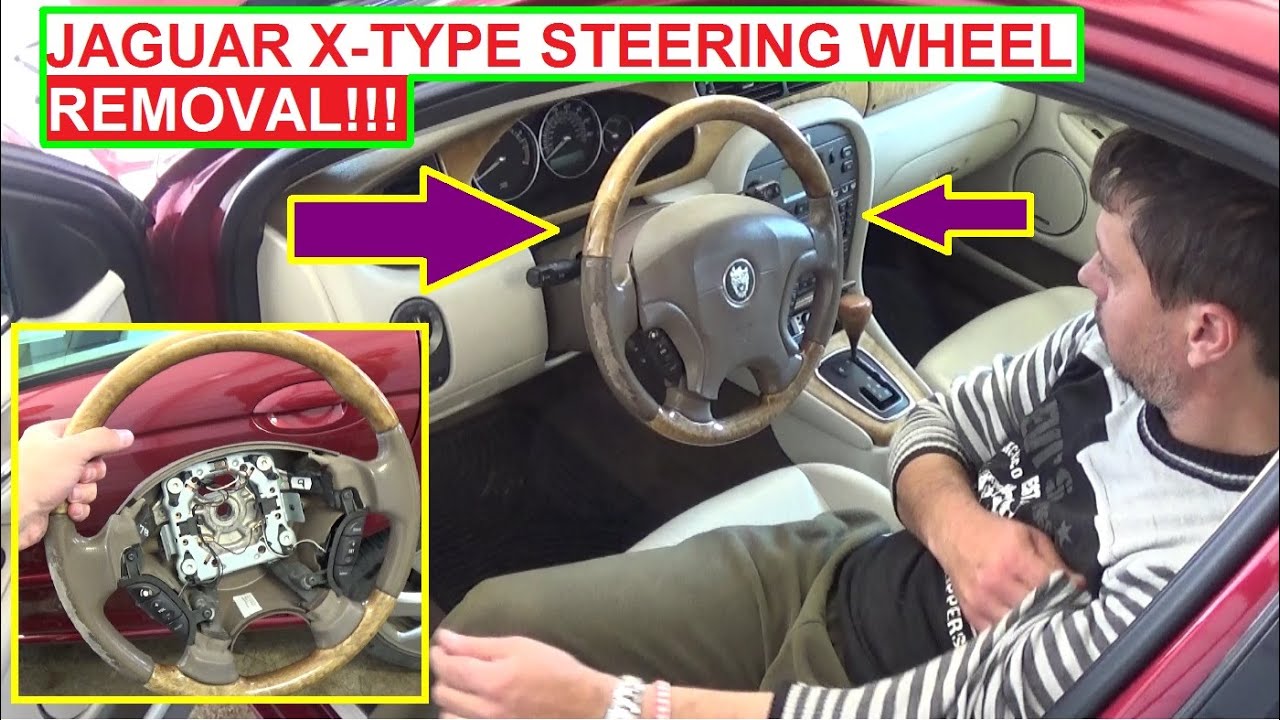 How to Remove and Replace the Steering Wheel on Jaguar X-TYPE