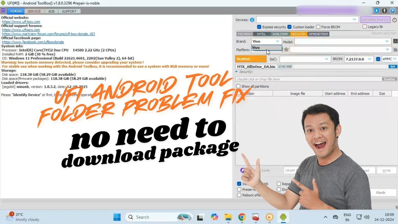 UFI Android Tool Brand & Model List Fix &ndash; Quick Solution