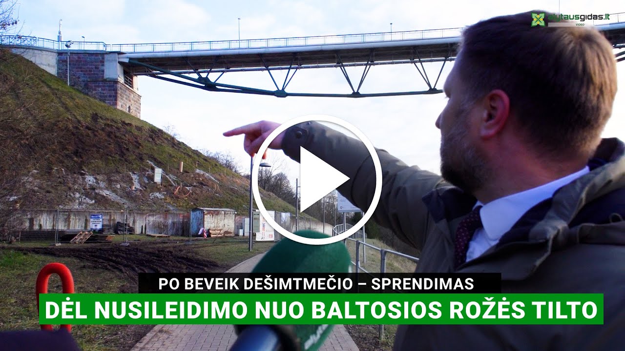 Po beveik dešimtmečio – sprendimas dėl nusileidimo nuo Baltosios rožės tilto