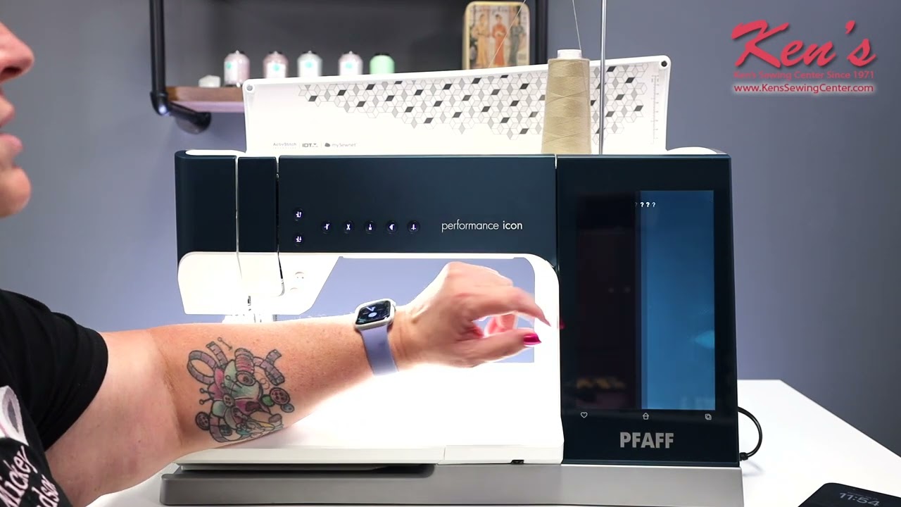Pfaff Performance Icon Sewing and Quilting Machine Feature Overview