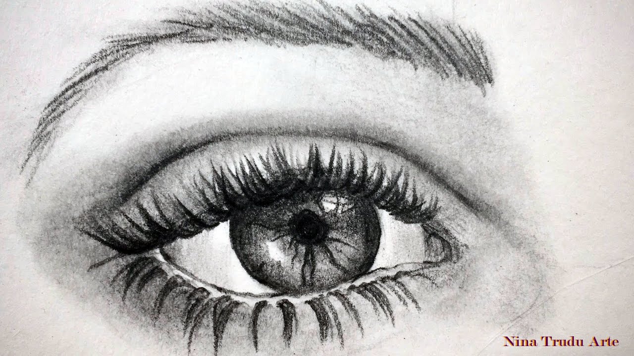 Anche i principianti potranno disegnare un occhio con questo metodo