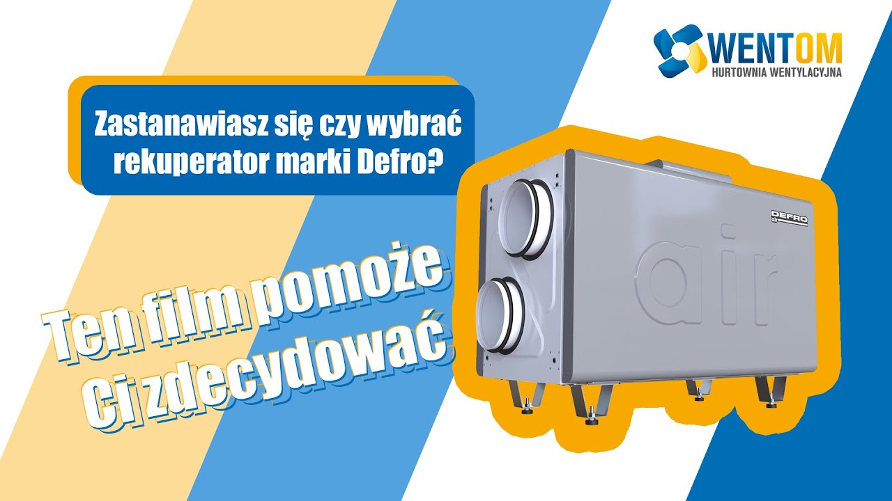 Czy warto kupić rekuperator Defro? Wszystko o rekuperatorach