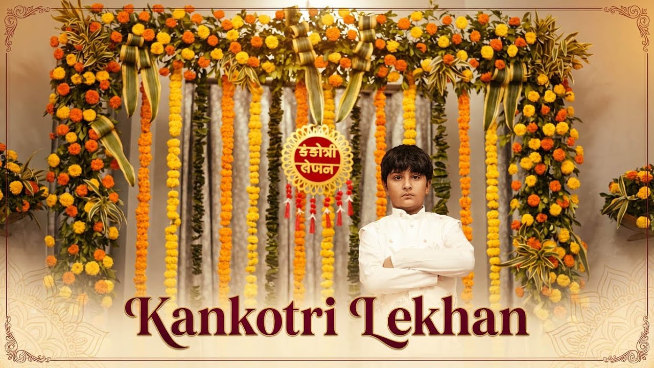 નિવાનના જનોઈ પ્રસંગની શુભ કંકોત્રી લેખન | સંસ્કારની શરૂઆત | Teaser