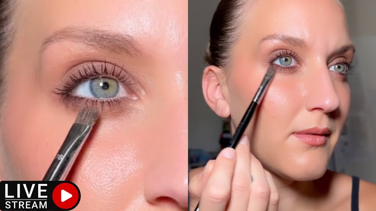 LIVE GRWM : Smokey Lash Line