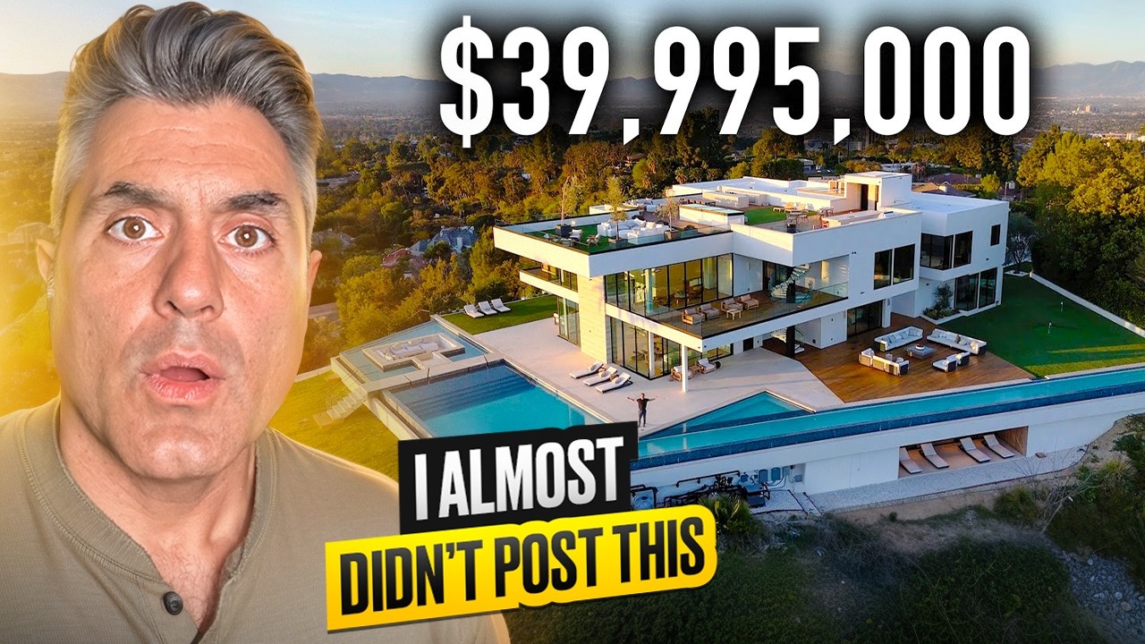 The MOST EMBARRASSING $40M New Construction Mansion in LA