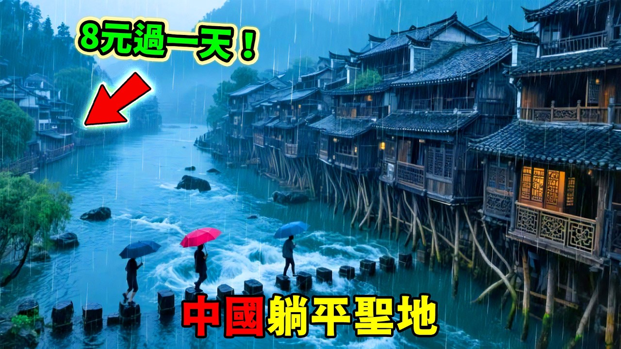 中國十大躺平聖地！ 5萬買套房只能排第七，第一名被稱為深山裡的小香港！