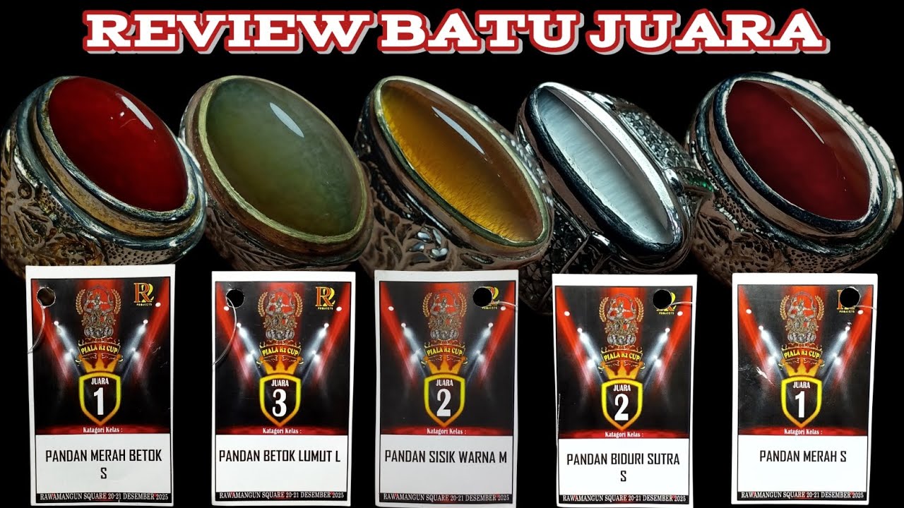 Review Batu Pandan Berlabel Juara Ditoko Adhitya Gems Gallery (Rawabening Lantai 1 AKS 090)