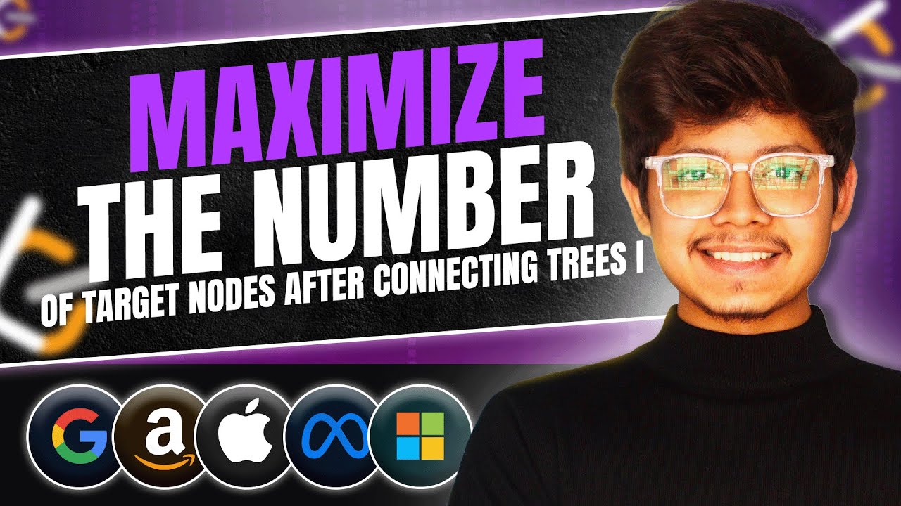 3372. Максимизация количества целевых узлов после соединения деревьев I | Граф | BFS | Жадный алг...