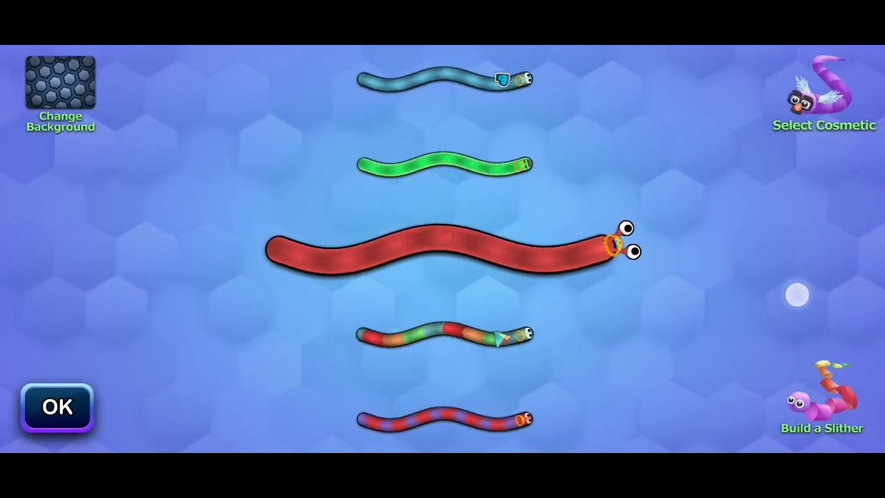 Playing slither io 🐍🐍