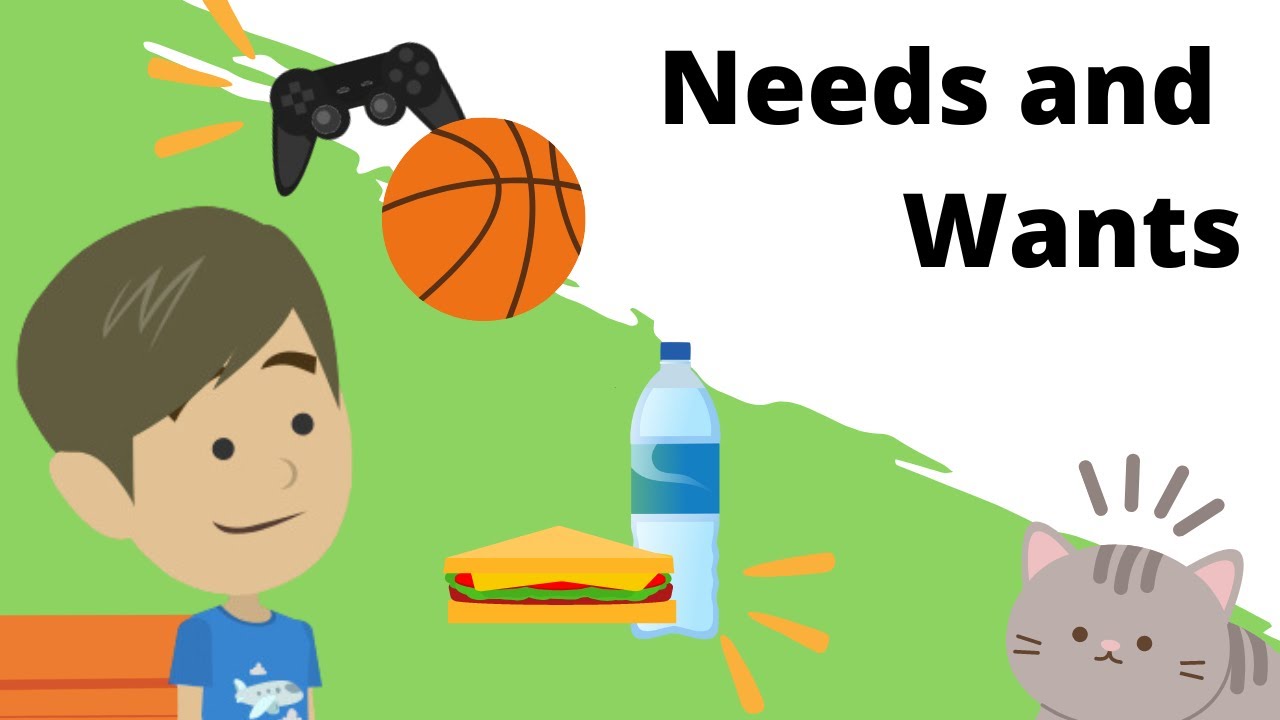 Needs and Wants Explained for Kids
