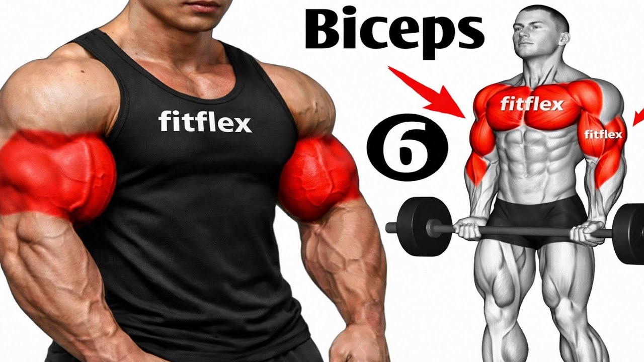 6 Best Exercises for Bigger Biceps at the Gym | Build Strong & Massive Arms