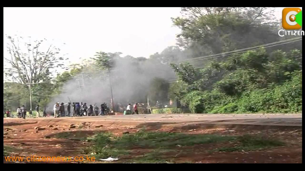 Maseno University Students Riot Over Rising Insecurity